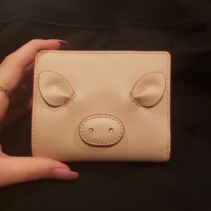 Kate spade pig wallet
